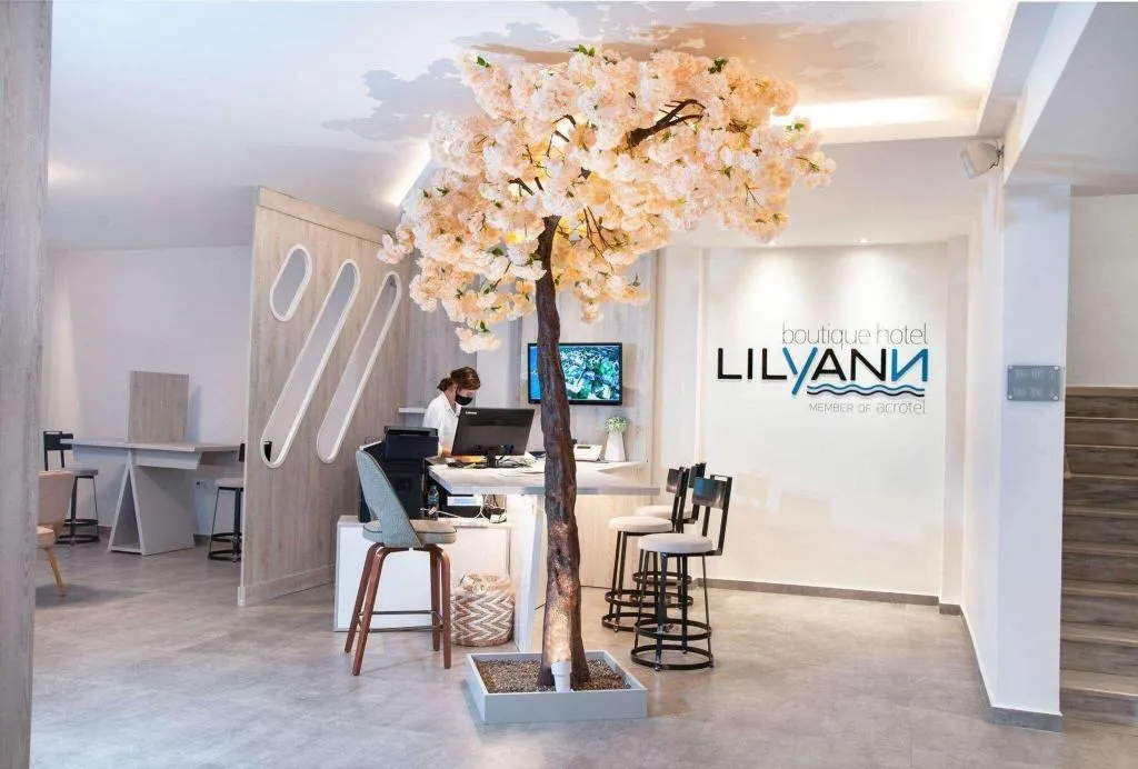 Lobby, Acrotel Lilyann Boutique hotel, Halkidiki