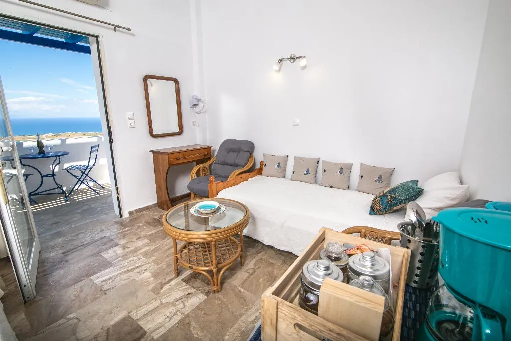 Double or Twin SEA VIEW Room, Stelios Rooms Golden View, Santorini