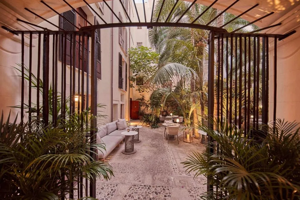 Terrace, Palacio Can Marques by Puro, Majorca