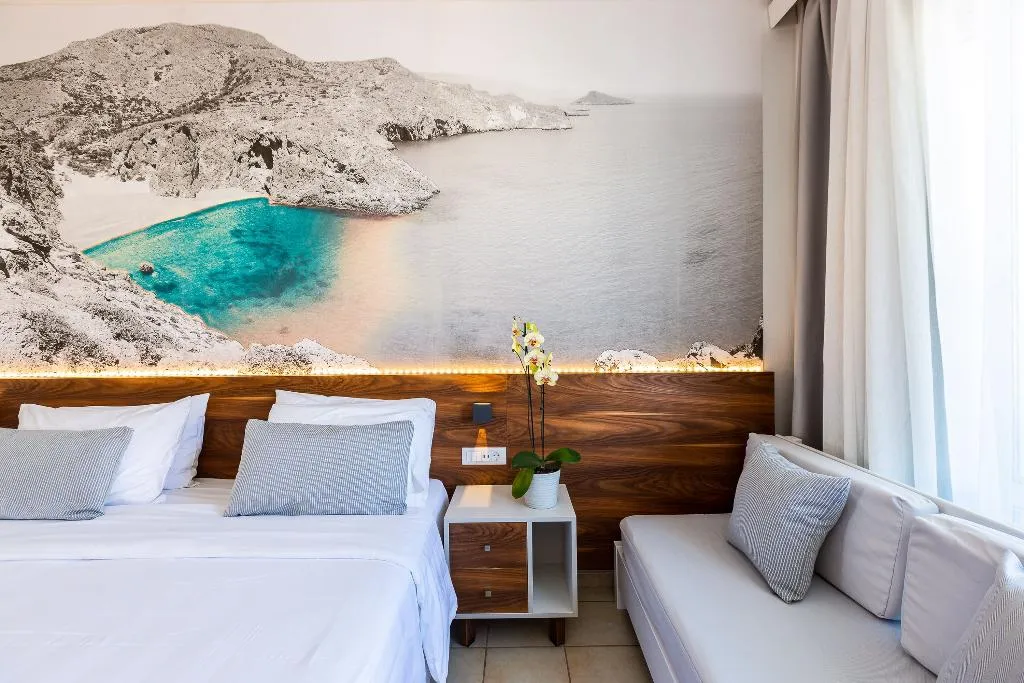 Double or Twin LAND VIEW Room, Atrium Ambiance Hotel, Crete