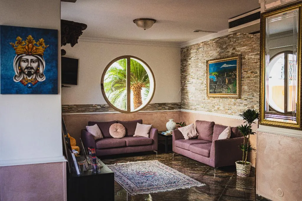Lobby, Hotel Alexander, Catania