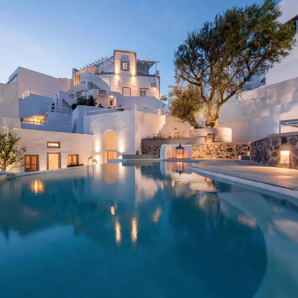 Pool, Senses Suites, Santorini