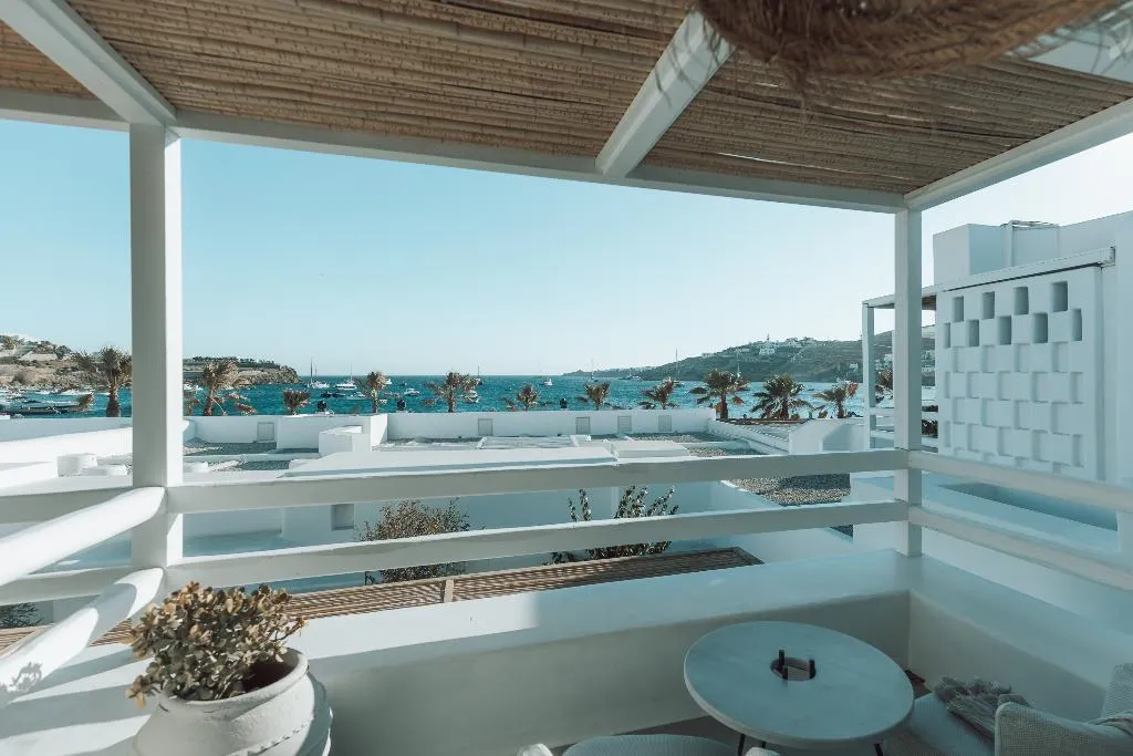 Terrace, Mykonos Blanc Hotel, Mykonos