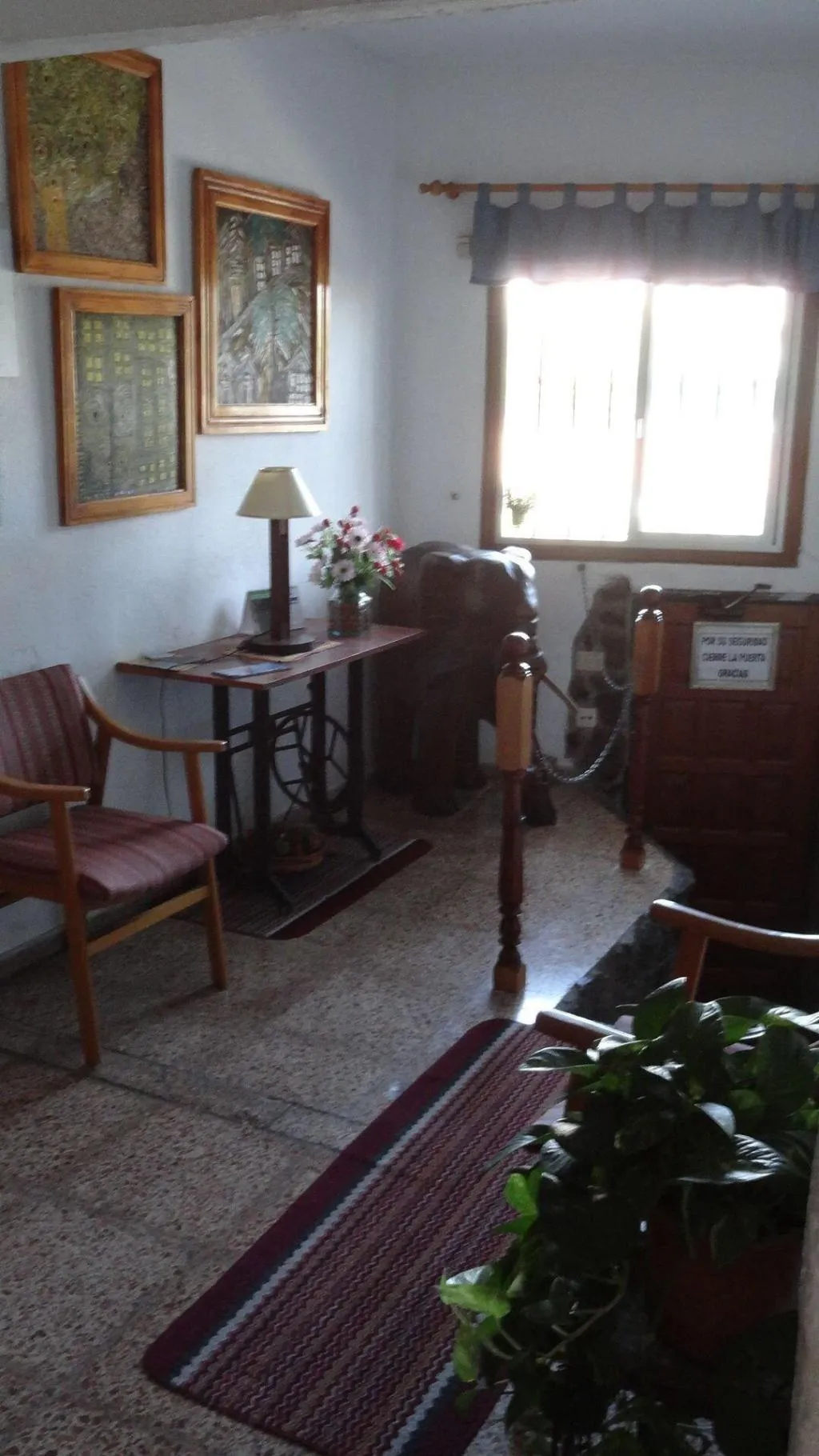 Lobby, Pensión Alcalá, Tenerife