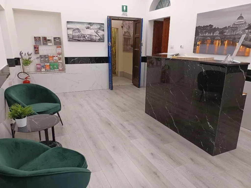 Lobby, Hotel Mimosa, Rome