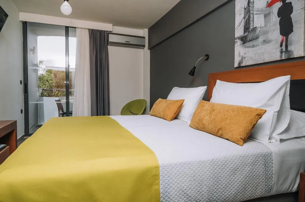SINGLE NON SMOKING Room, Amphitryon city hotel, Rhodes