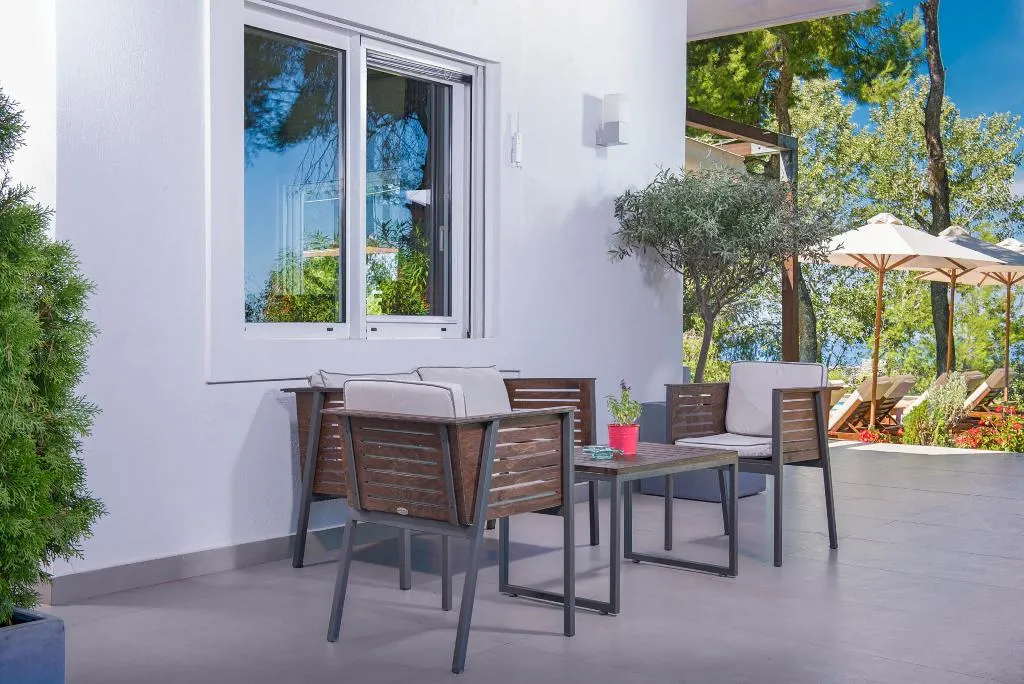 Terrace, The White Villa At Sani, Halkidiki