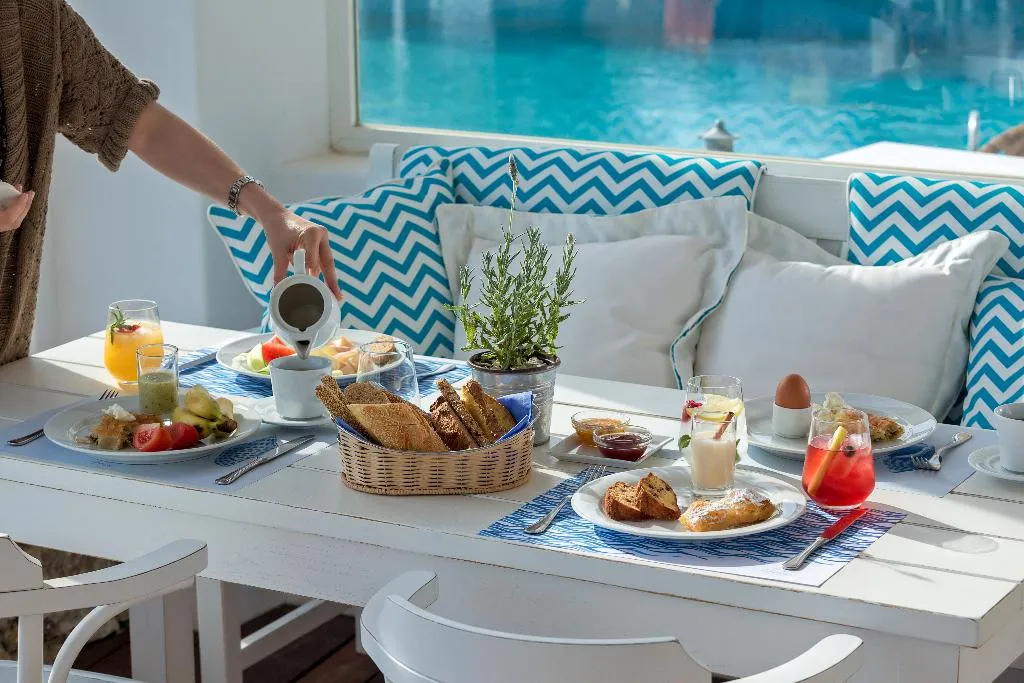 Restaurant, Archipelagos Hotel, Mykonos