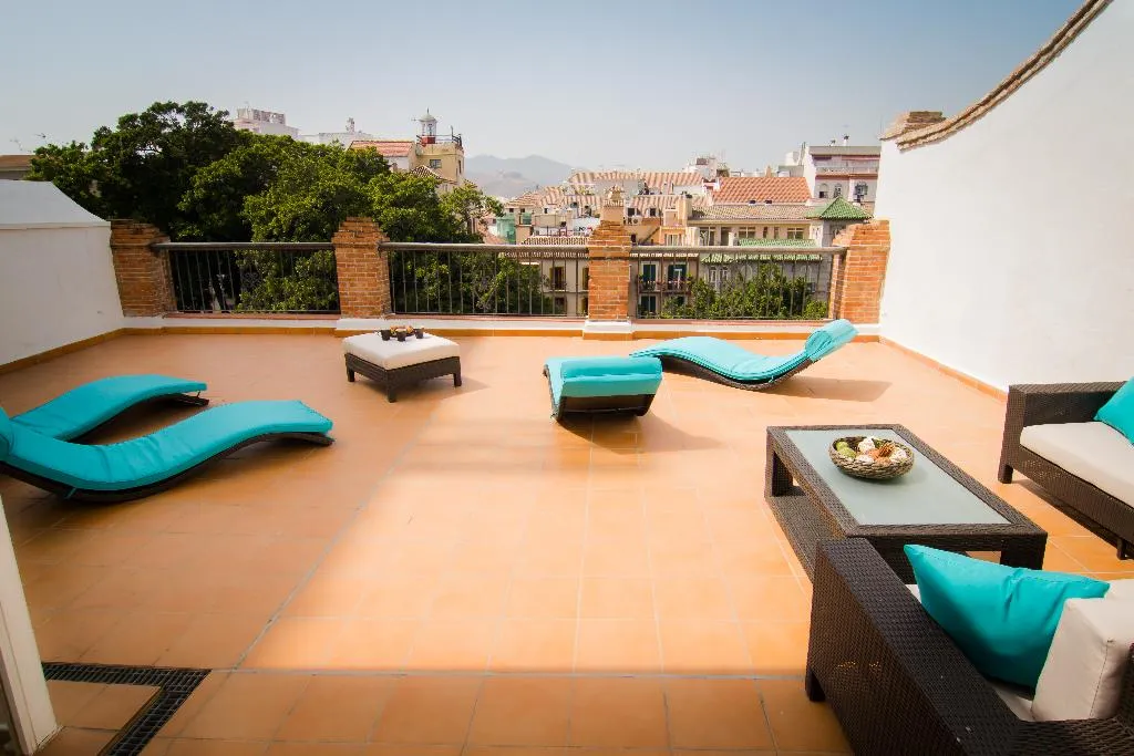 Terrace, Holidays2Malaga Premium Apartments, Costa Del Sol