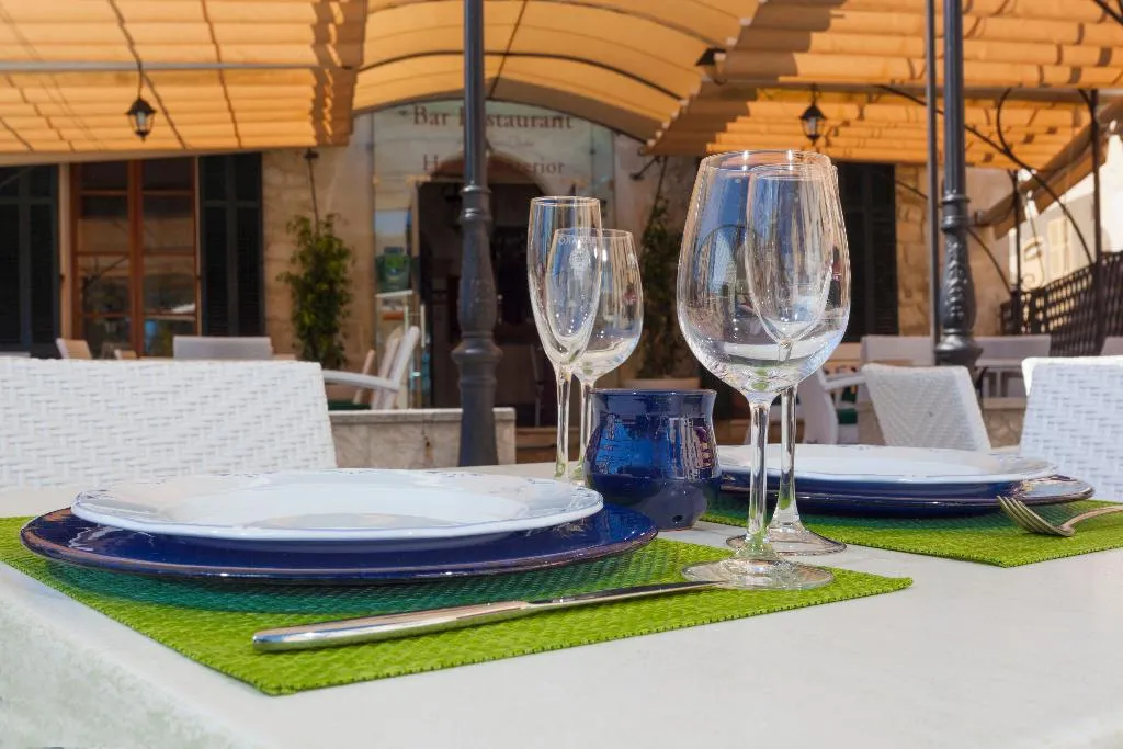 Terrace, Hotel Son Cleda, Majorca