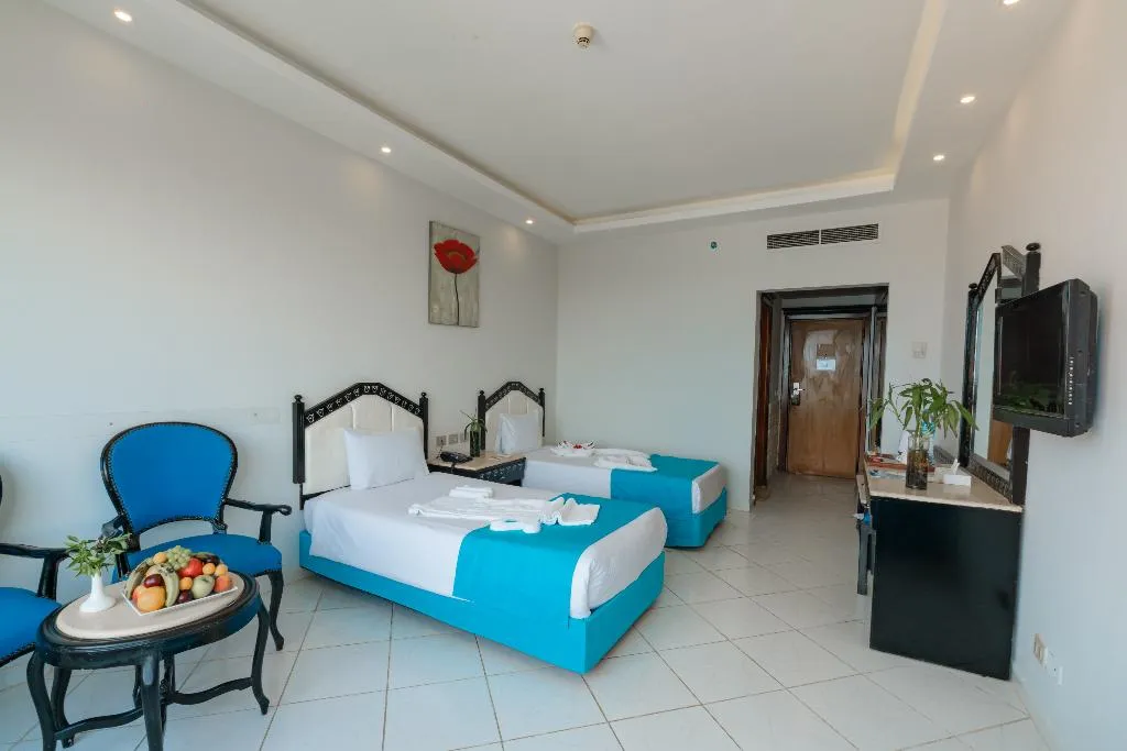 DOUBLE POOL VIEW Room, King Tut Aqua Beach Resort, Red Sea Riviera