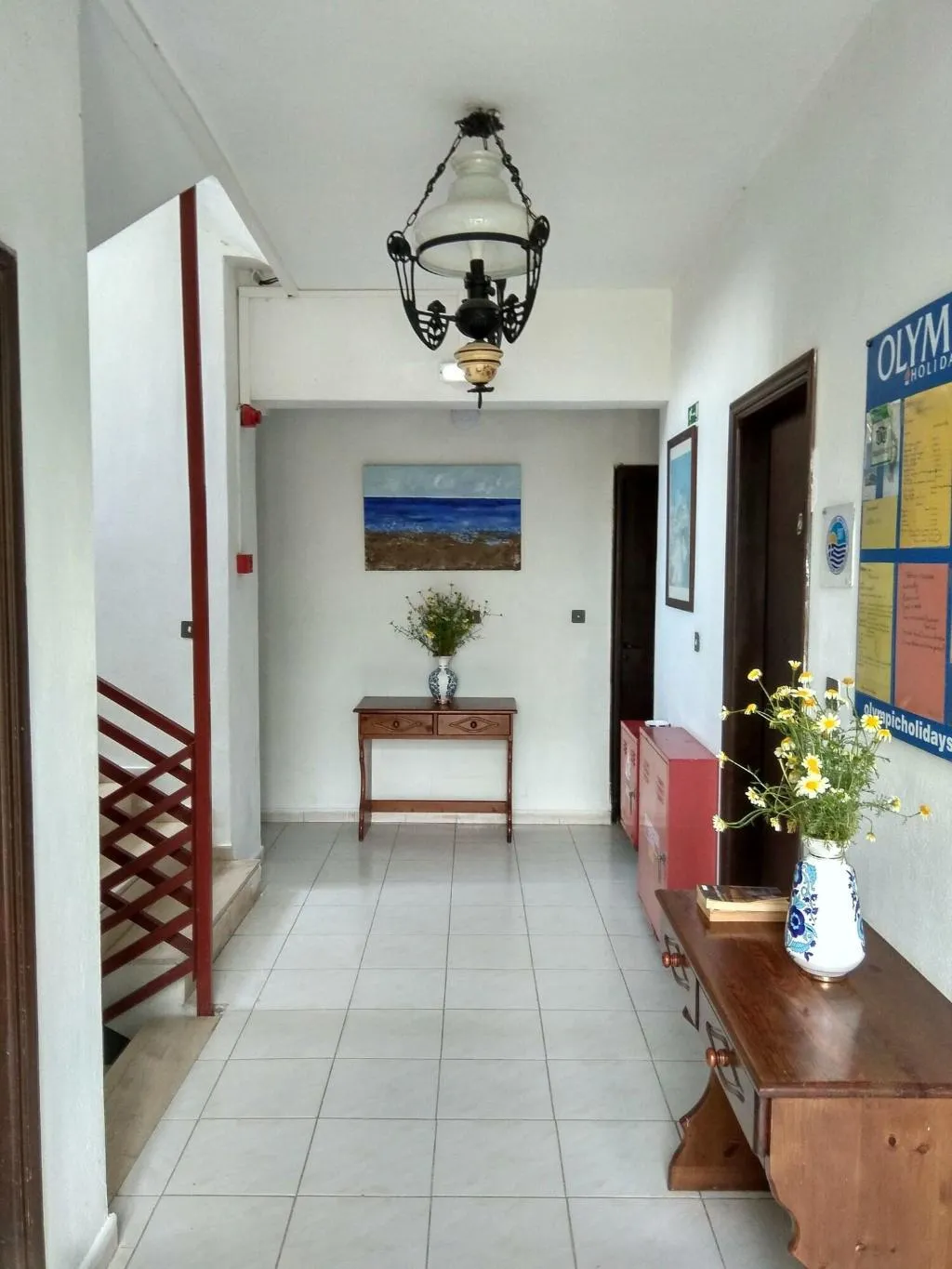 Lobby, Dolphin Apartments, Rhodes