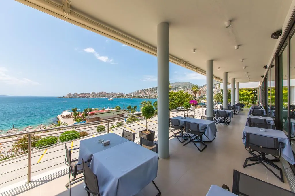 Terrace, Butrinti, Southern Albania