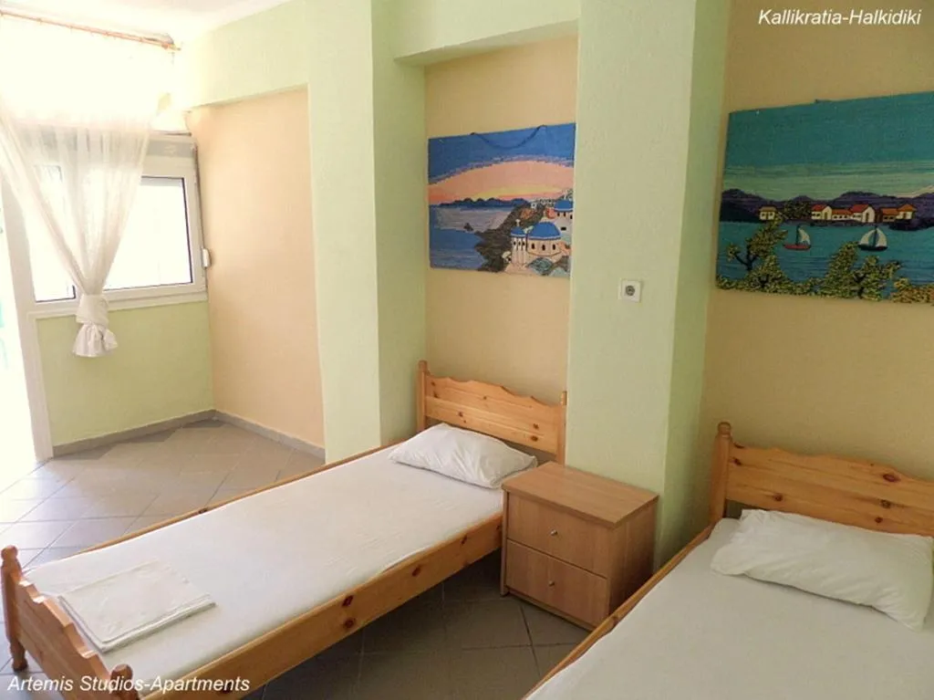 Room, Artemis Studios & Apartments, Halkidiki