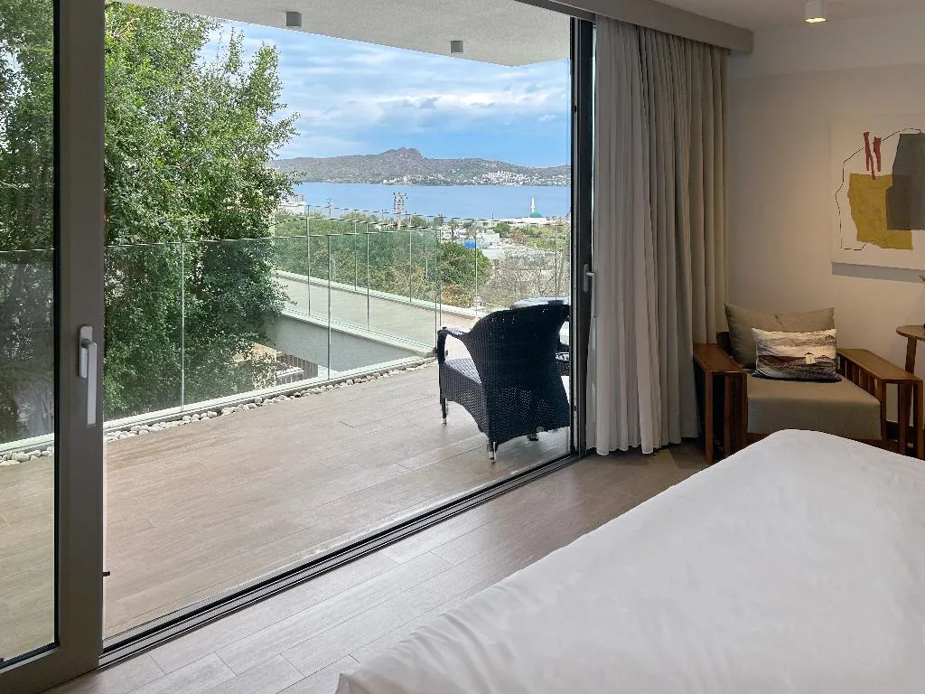 DOUBLE DELUXE SEA VIEW Room, Spektr Boutique Hotel Yalikavak, Bodrum