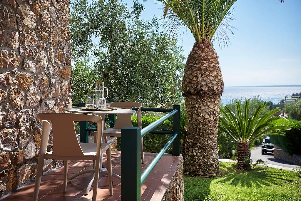Terrace, Glavas Inn Hotel, Halkidiki