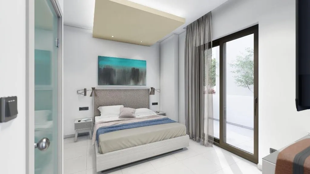 Room, Bomo Amnissos Residence, Crete
