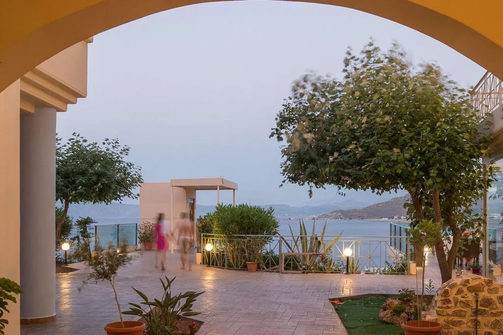 Terrace, Balos Beach, Crete