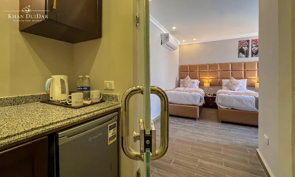 QUADRUPLE ONE BEDROOM ONE BATHROOM Room, Khan Duidar Inn - Pyramids View Rooftop, Cairo