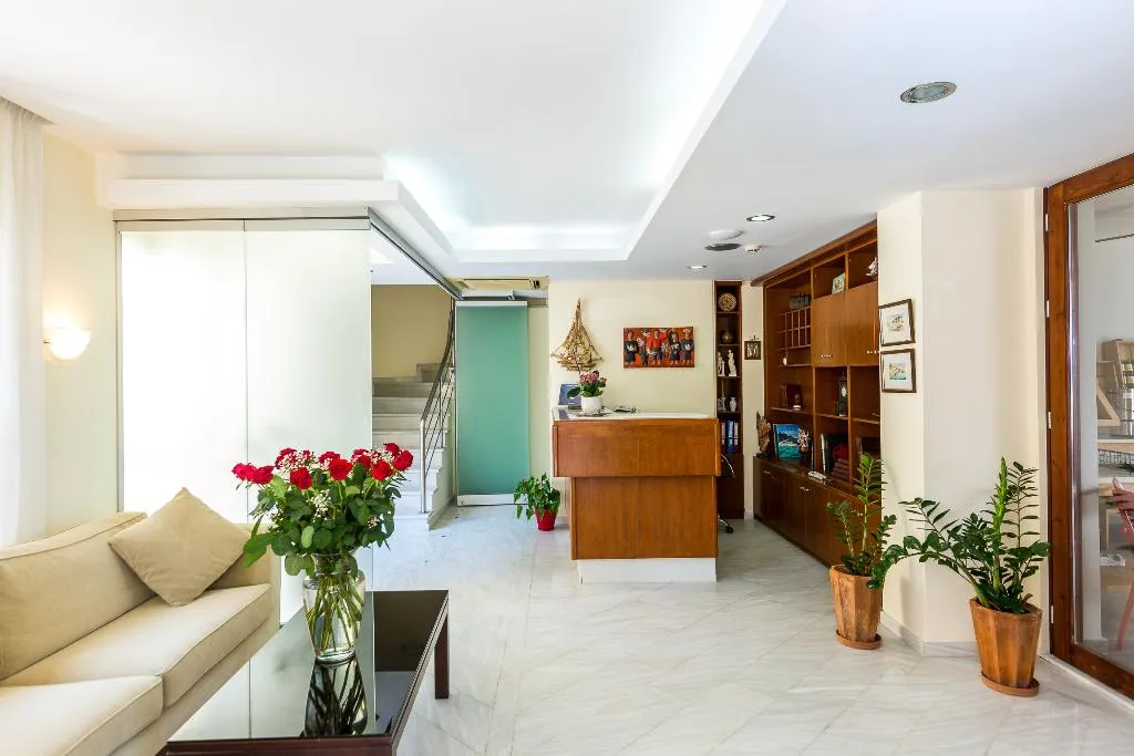 Lobby, Ammos Suites, Crete