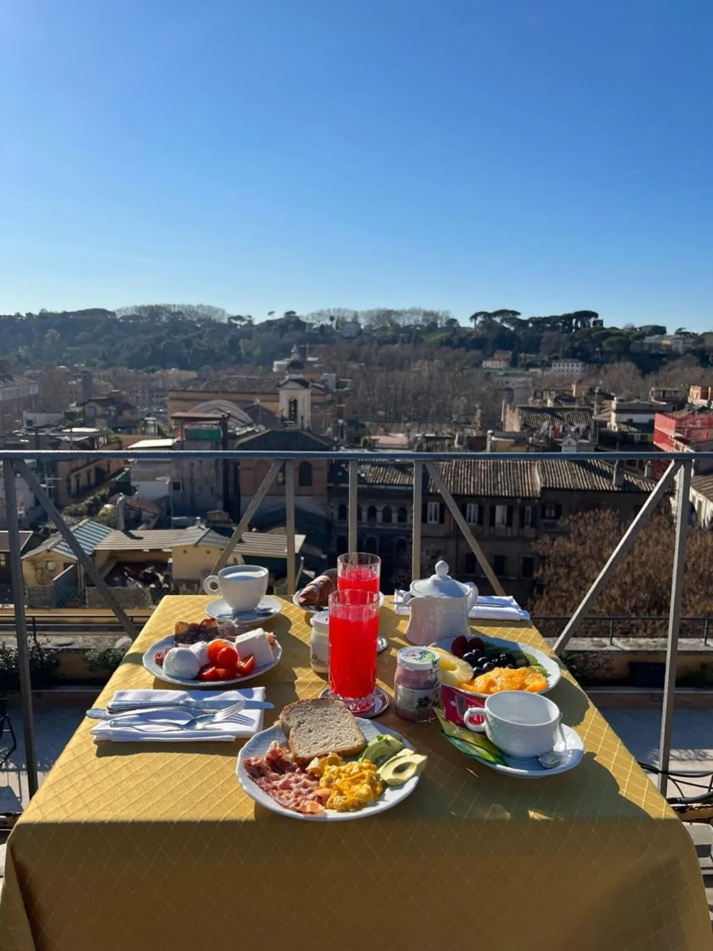 General view, Navona Queen Rooftop, Rome