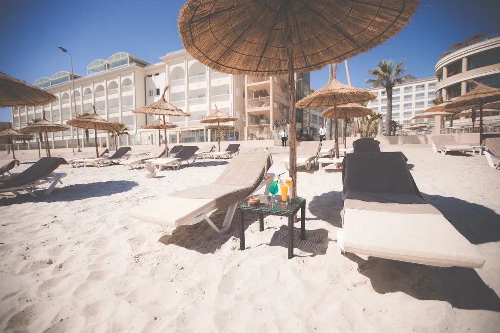 Beach, Sousse Palace Hotel & Spa, Tunisia