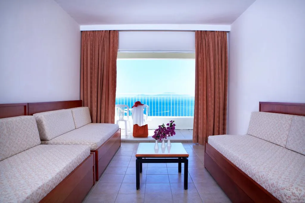 FAMILY ROOM SEA VIEW CAPACITY 5 Room, Sunshine Corfu Hotel & Spa, Corfu