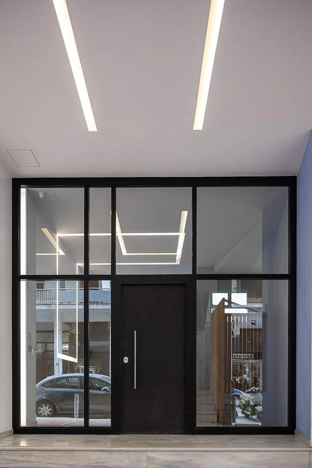 Lobby, Omnia Pagrati Apartments, Athens
