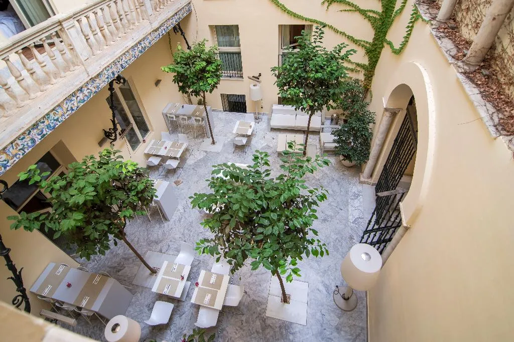 Terrace, Petit Palace Santa Cruz, Seville