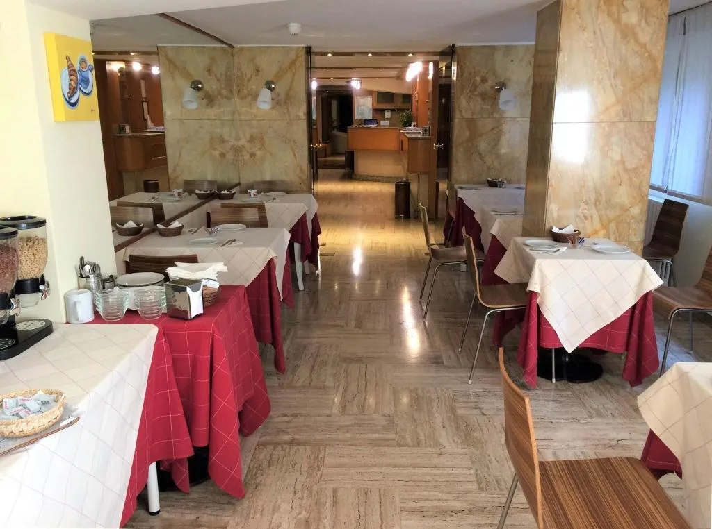 Restaurant, Hotel Città Studi, Milan