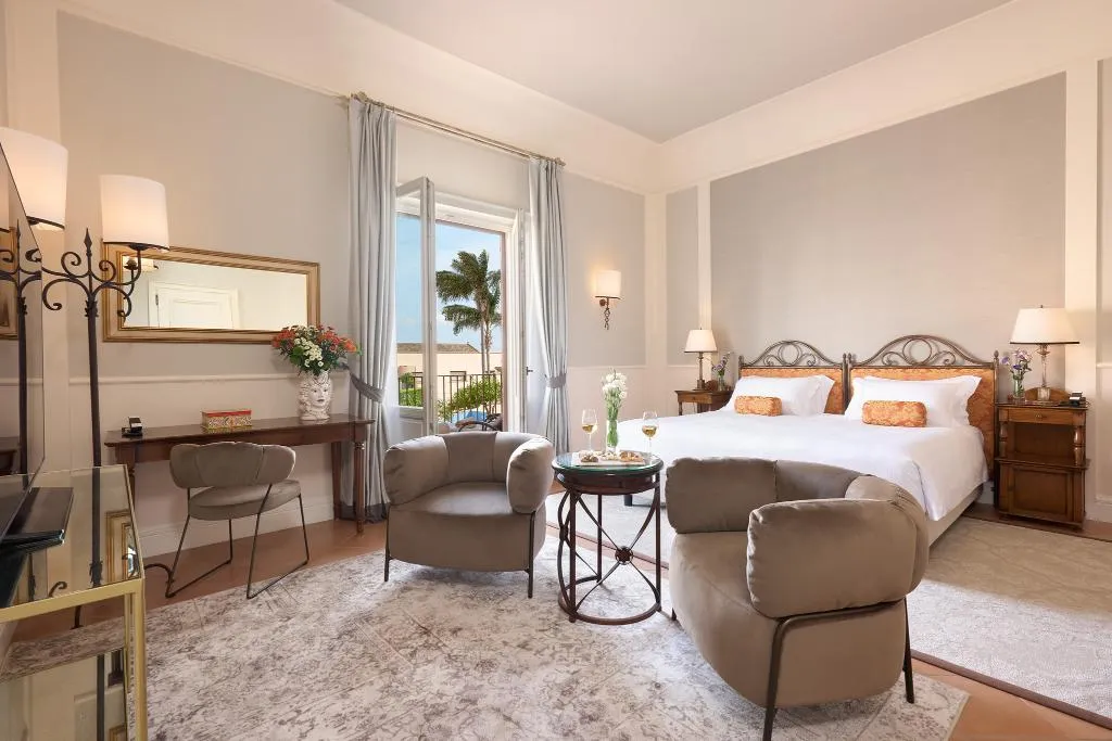 JUNIOR SUITE POOL VIEW Room, Almar Giardino di Costanza Resort & Spa, Palermo