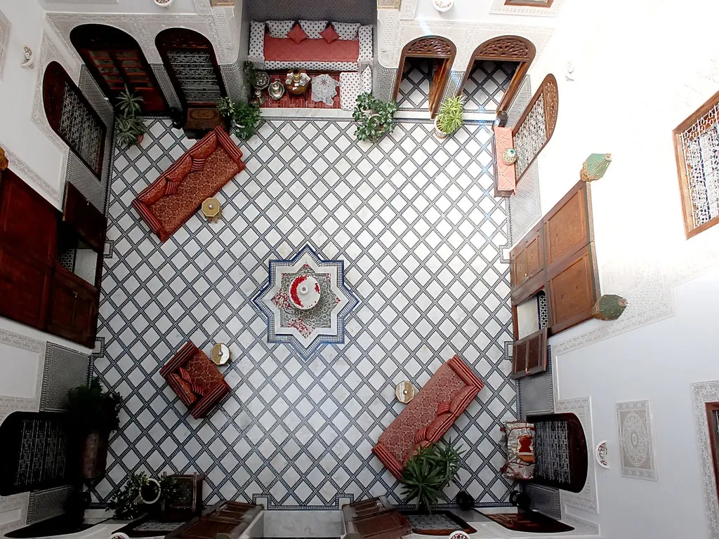 General view, La Perle De La Medina, Fez
