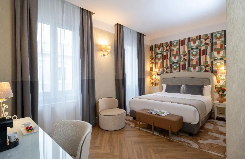 DOUBLE DELUXE Room, Leonardo Boutique Hotel Rome Monti, Rome