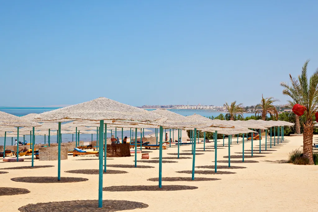 Beach, The Three Corners Sunny Beach Resort, Red Sea Riviera