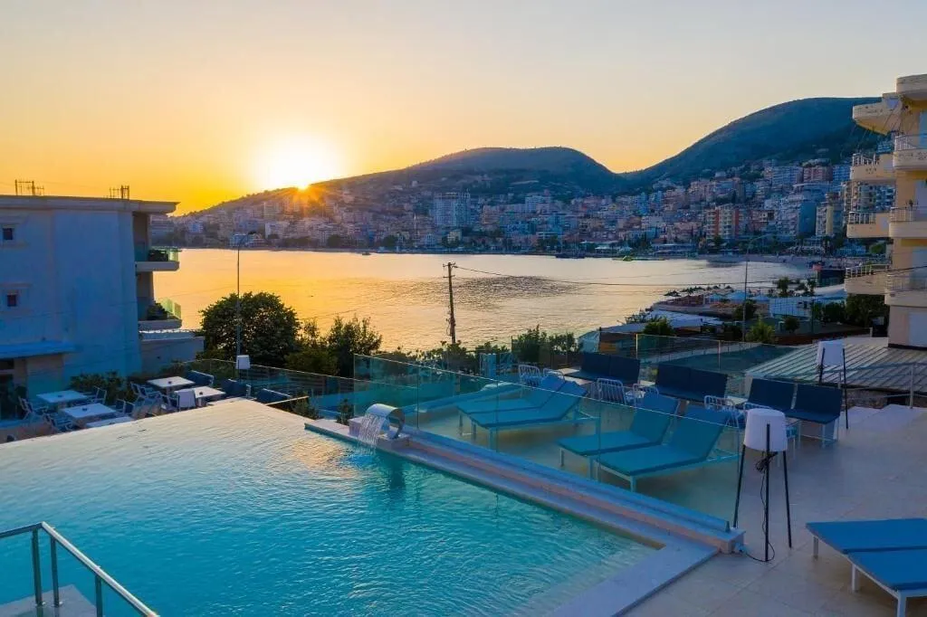 General view, Hotel Agimi&S, Southern Albania