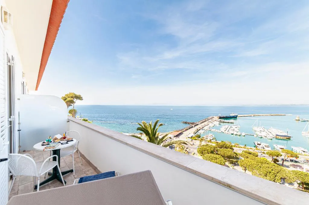 Terrace, Terme Gran Paradiso Hotel, Naples