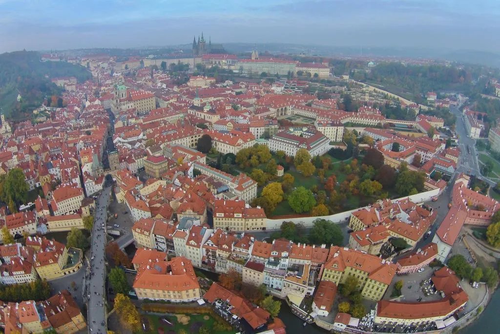 General view, U Pava, Prague
