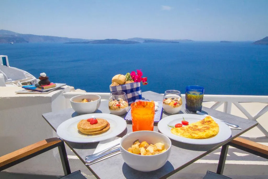 Restaurant, Alexander's Suites, Santorini