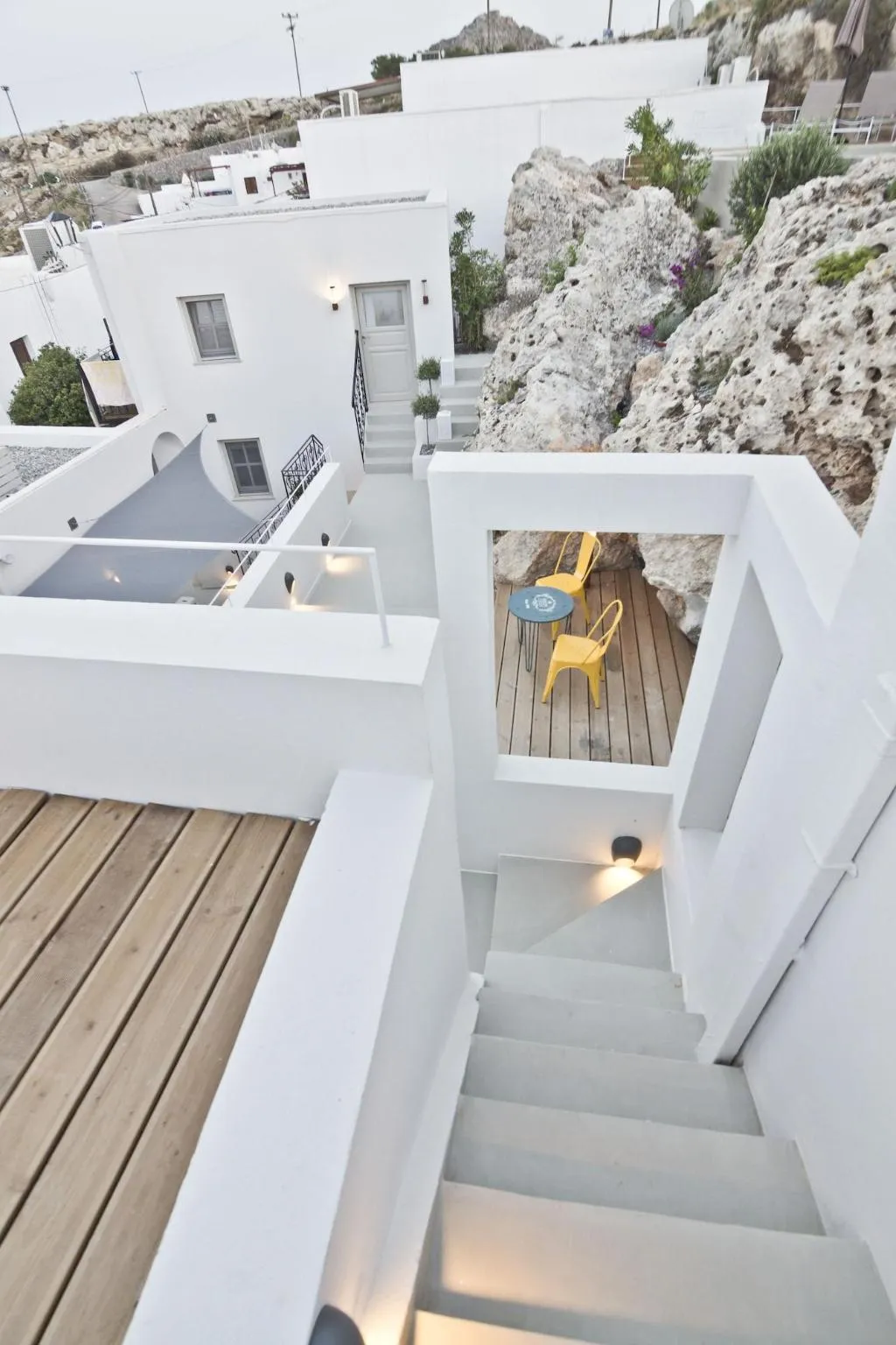 Terrace, Lindos Comfy Suites, Rhodes