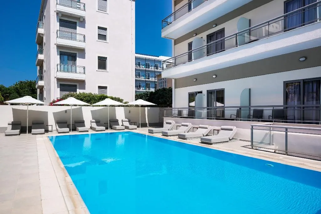 General view, Angela Downtown Hotel, Rhodes