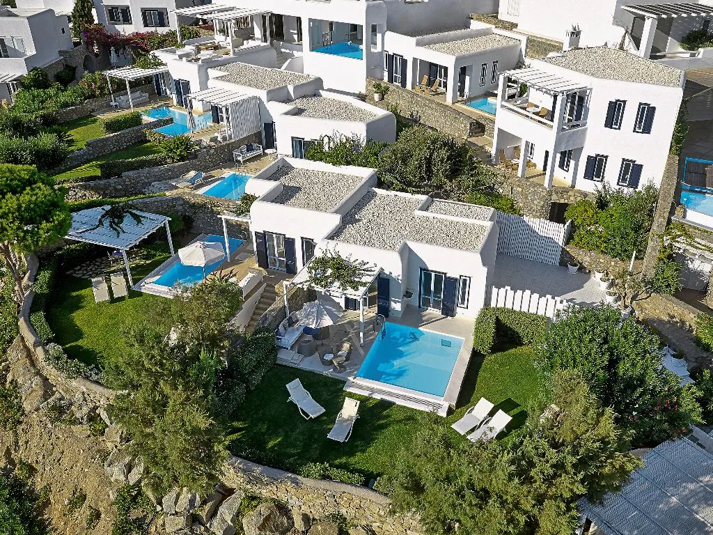 VILLA DELUXE WITH PRIVATE POOL Room, Mykonos Blu, A Resort to Live, Mykonos