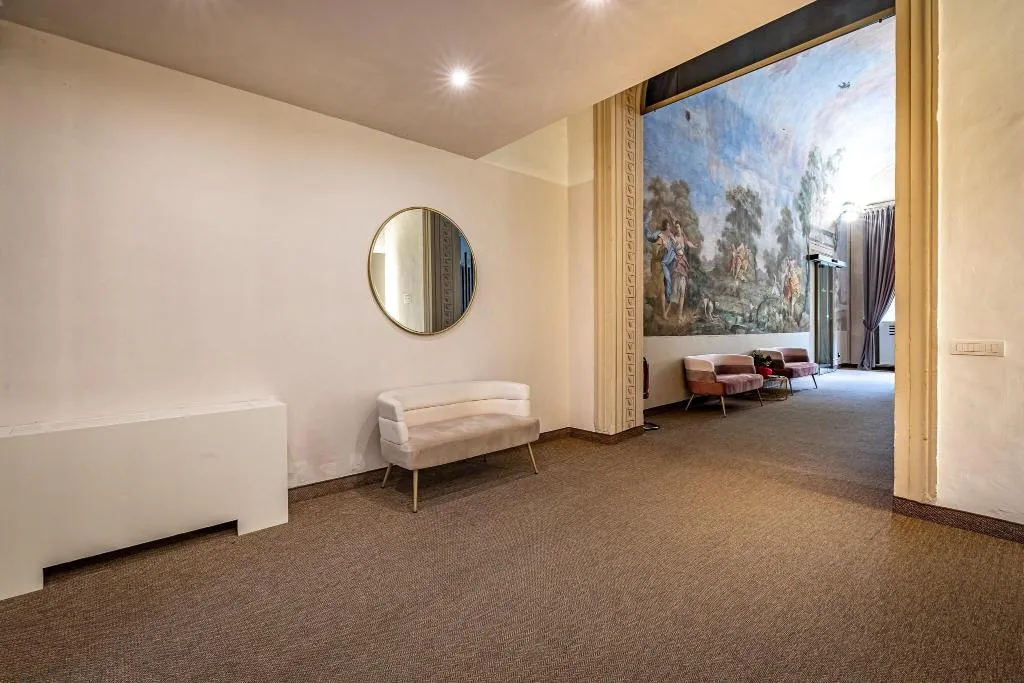 Lobby, Hotel La Scaletta, Florence