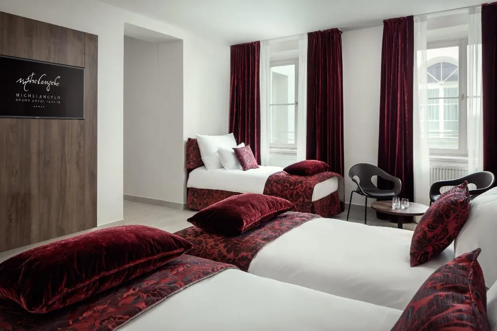 Room, Michelangelo Grand Hotel, Prague