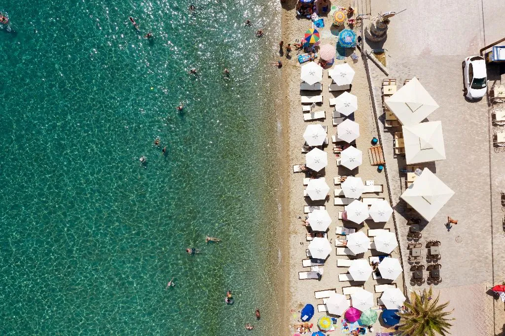 Beach, Sea Level Hotel, Halkidiki