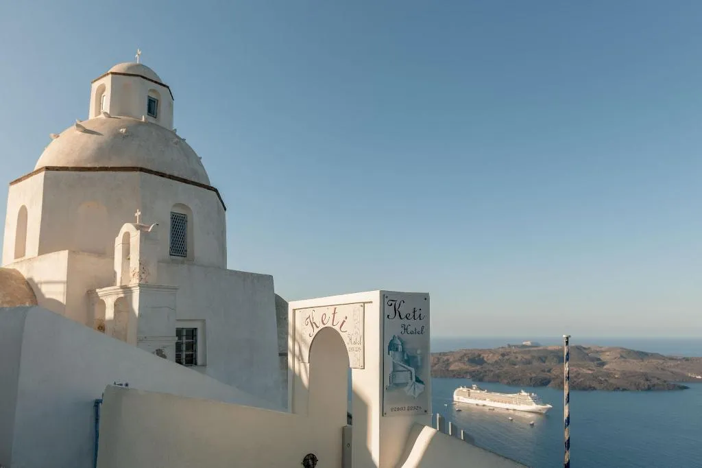 General view, Keti Hotel, Santorini