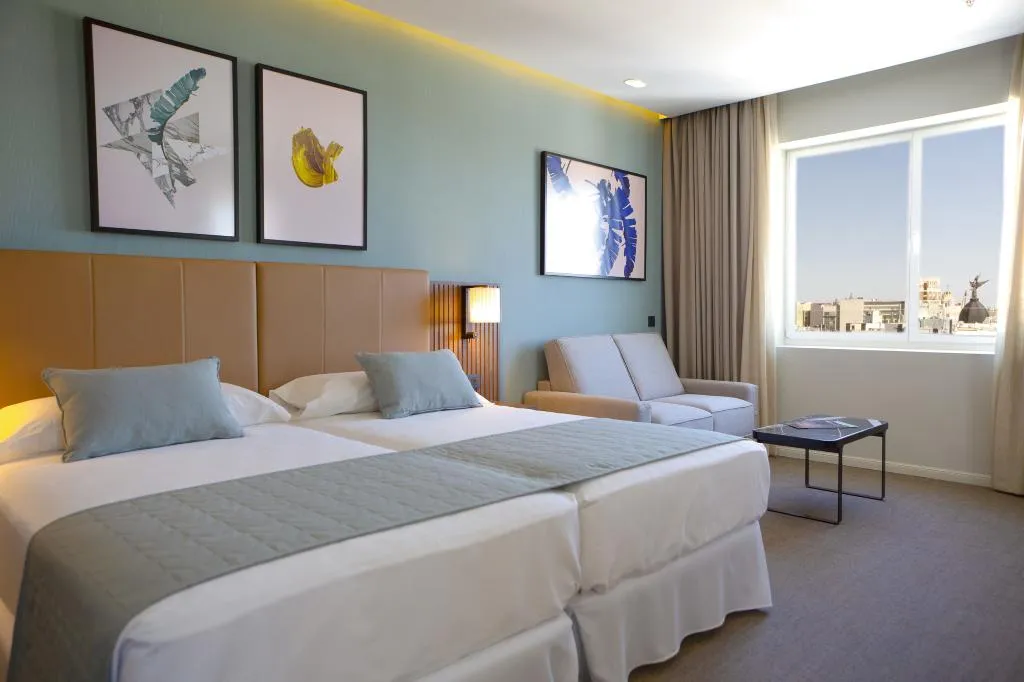 TWIN DELUXE SUPERIOR Room, Hotel Riu Plaza España, Madrid