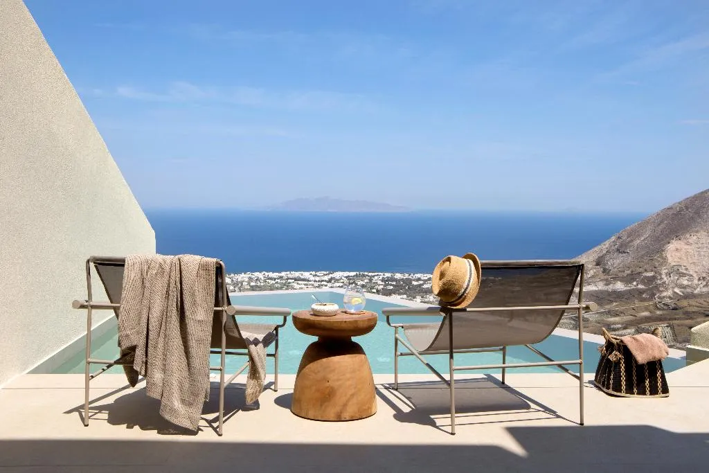 VILLA EXECUTIVE THREE BEDROOMS Room, Elessa Hotel, Santorini