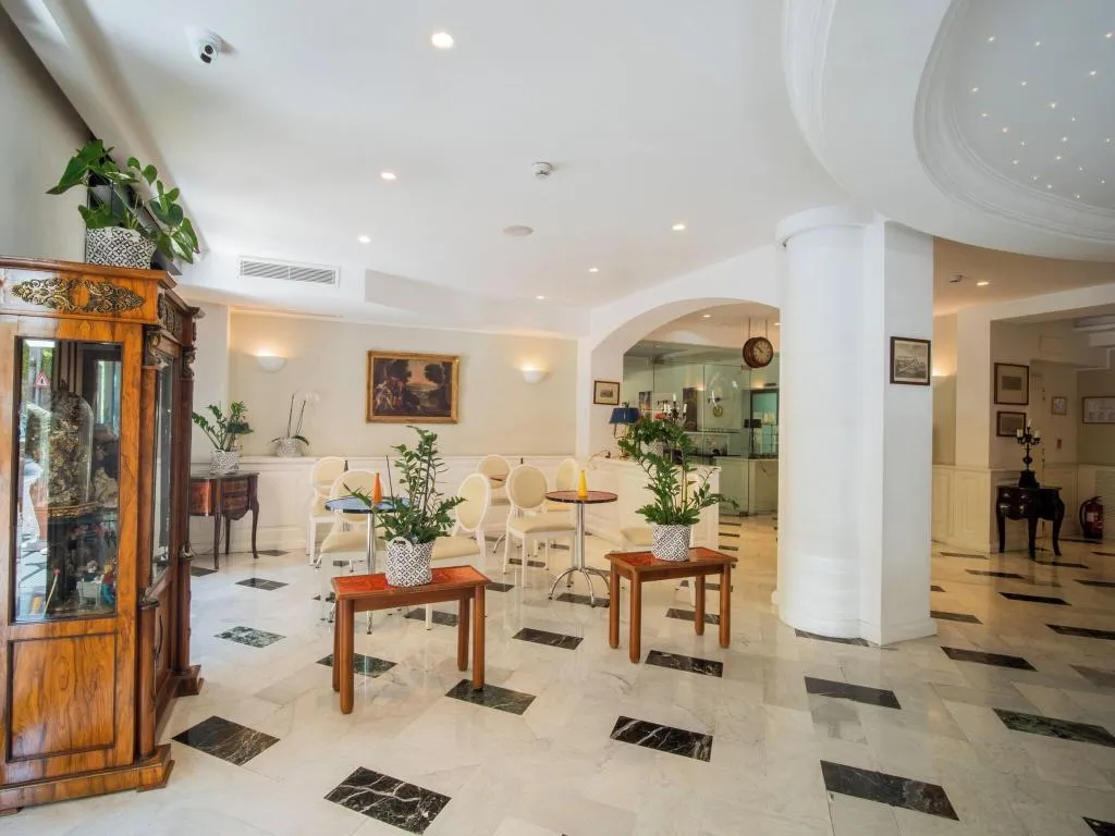 Lobby, Hotel Central, Naples