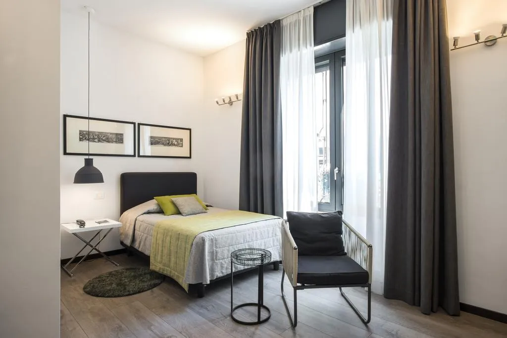 Room, Hotel Bernina Milano, Milan