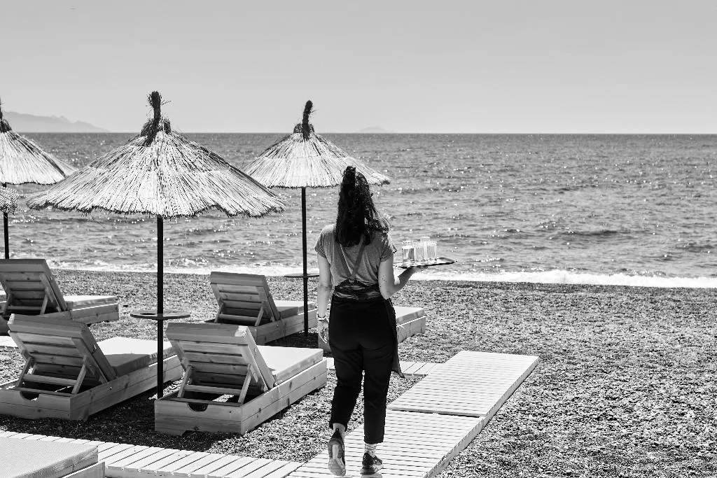 Beach, Sunshine, Santorini